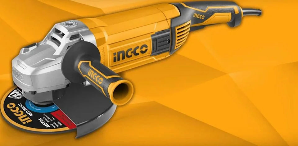 Máy mài góc INGCO AG24008 có thiết kế hiện đại, kiểu dáng gọn nhẹ