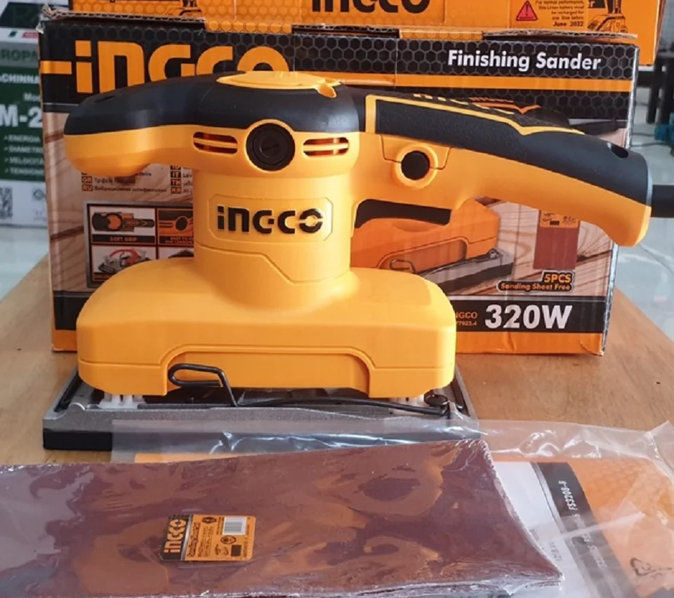 Đặc điểm cơ bản của máy chà nhám băng INGCO