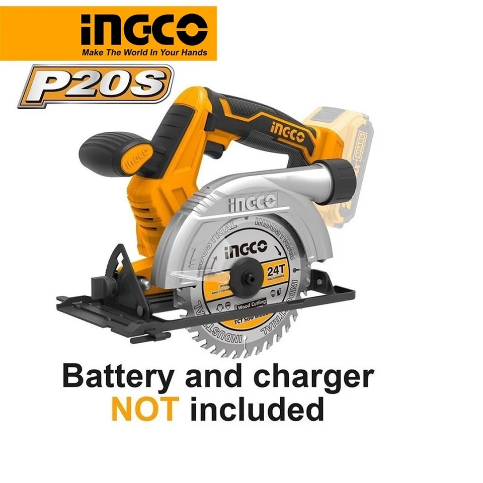 Máy cưa đĩa tròn INGCO sở hữu kiểu dáng khỏe đẹp và khả năng cắt vượt trội