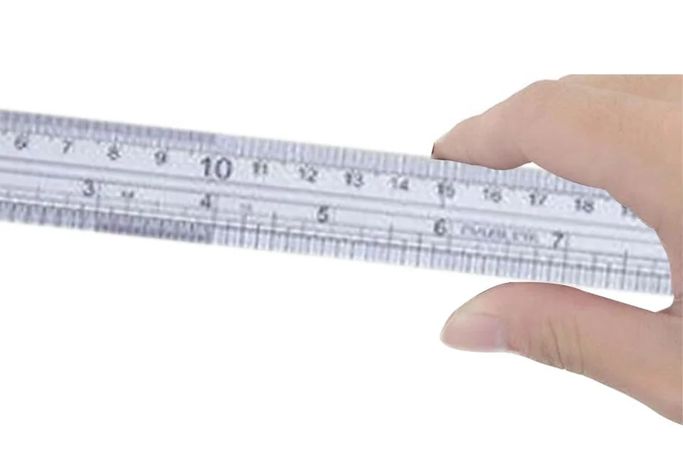 Thước lá cứng thuộc loại dụng cụ đo lường phổ biến 