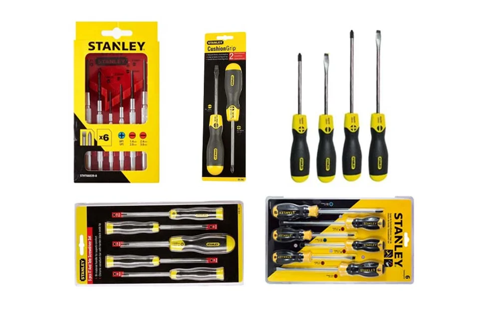 Đa dạng các mã sản phẩm tuốc nơ vít Stanley hiện đại, bán chạy