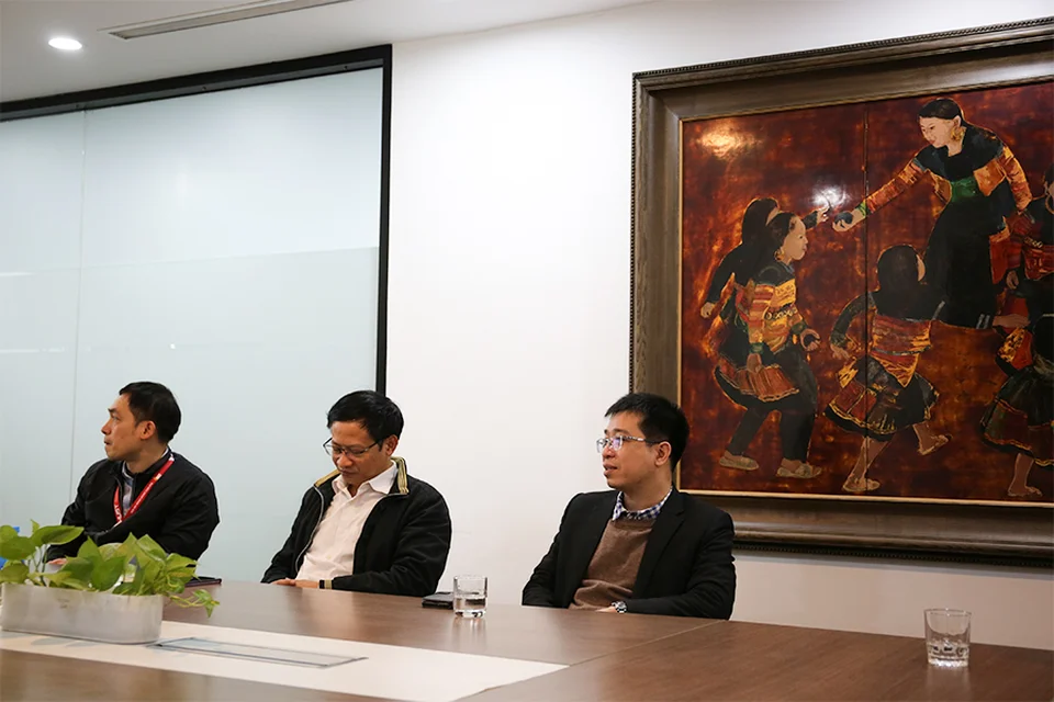 Các giảng viên đặt câu hỏi và giao lưu cùng TECOTEC