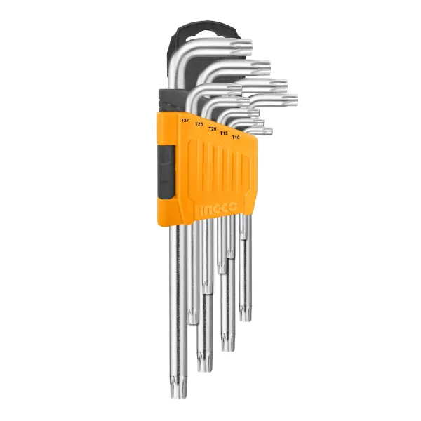 Bộ 9 chìa lục giác bông INGCO