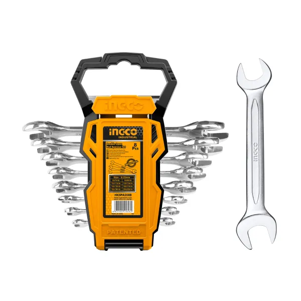 Bộ 8 cờ lê hai miệng (6-22 mm) INGCO HKSPA2088