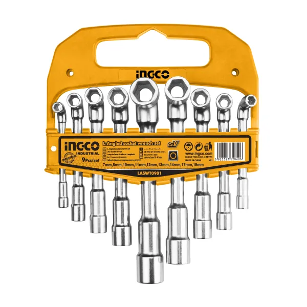 Bộ 9 chìa lục giác vặn góc chữ L INGCO LASWT0901 Bộ 9 chìa lục giác vặn góc chữ L INGCO LASWT0901