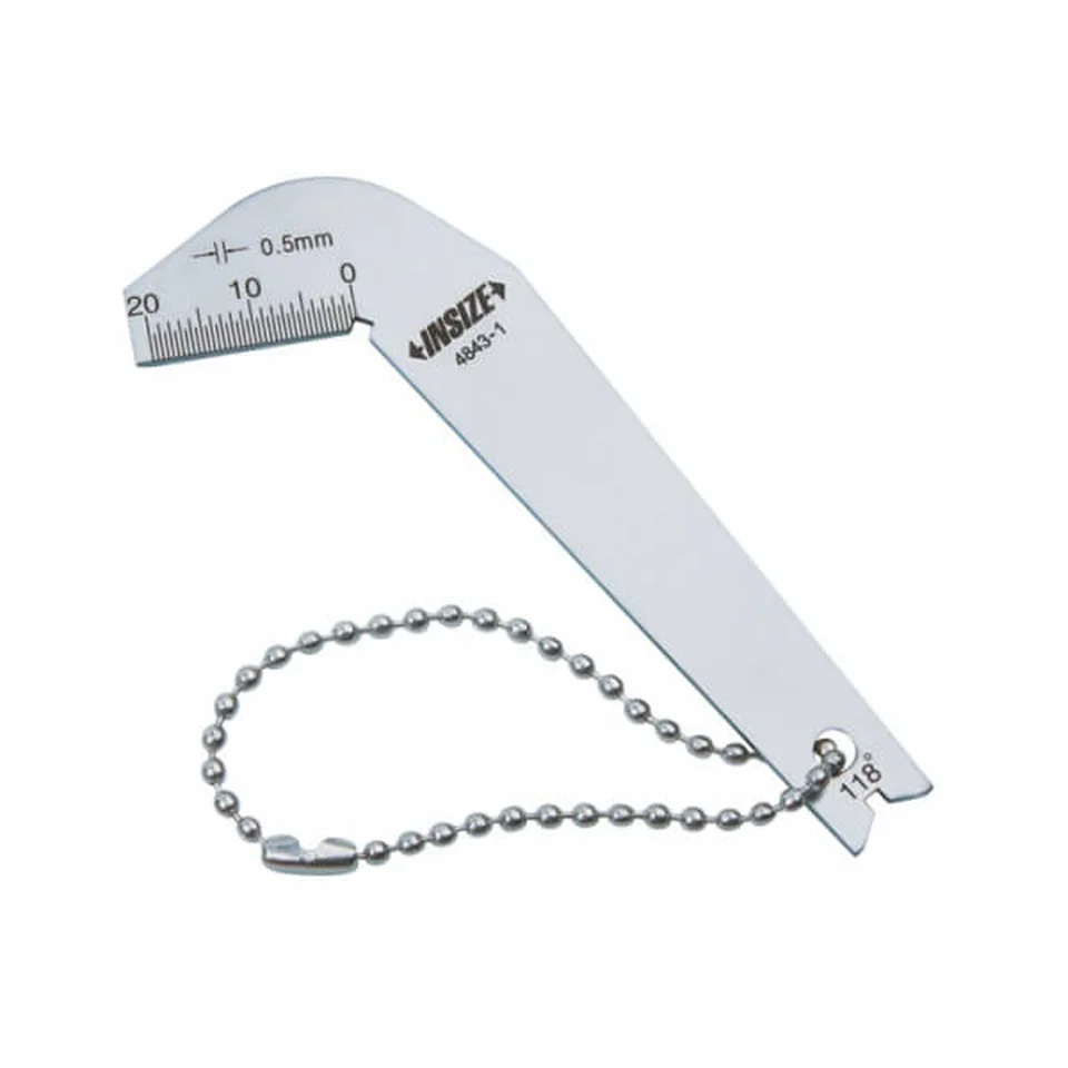 Dưỡng kiểm góc mũi khoan Insize 4843