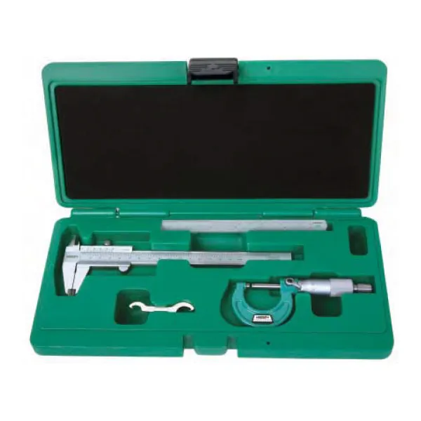 Set thước kẹp và panme đo ngoài cơ khí 3 chi tiết Insize