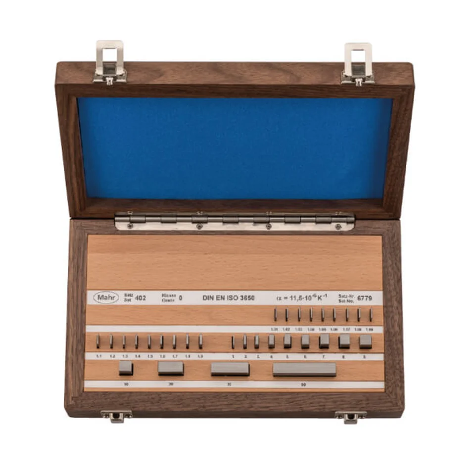 Bộ căn mẫu bằng thép MarGage