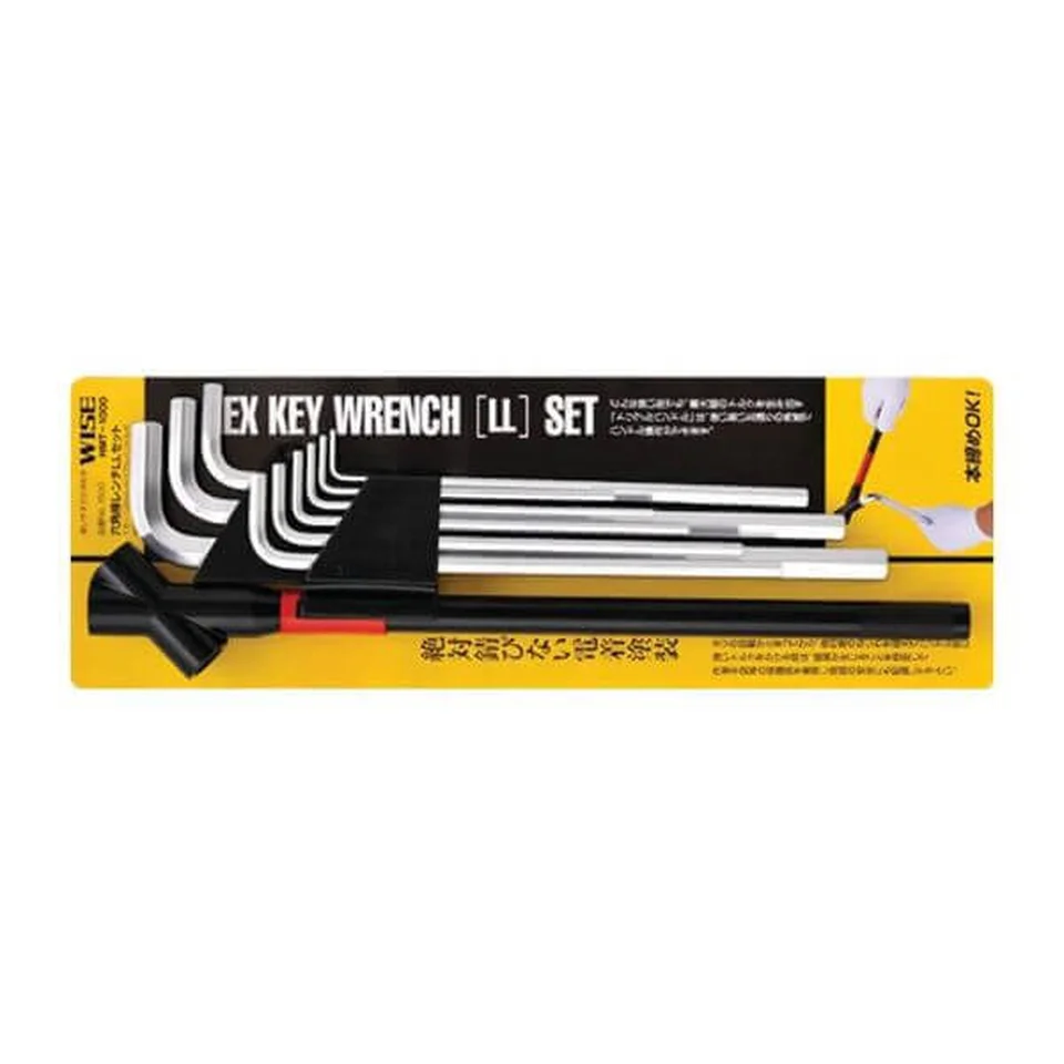 Bộ lục giác 9 cây Nhật Bản và tay vặn đa năng Wise HMT-1000